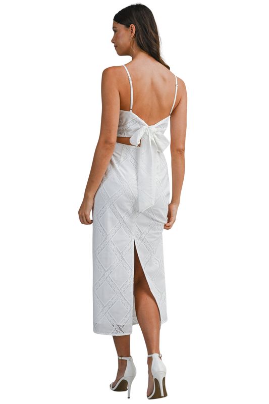 Adele Lattice Lace Set