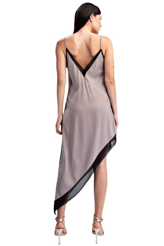 Helene Satin Midi Dress