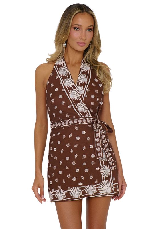 Jenna Linen Mini Dress