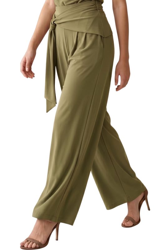 Olivia Knotted Sash Trousers