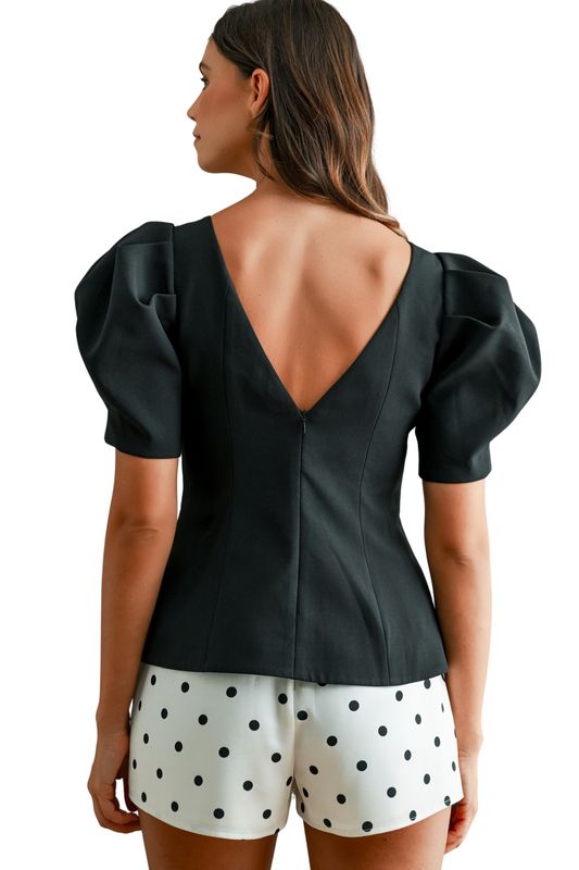 Sabine Puff Sleeve Top