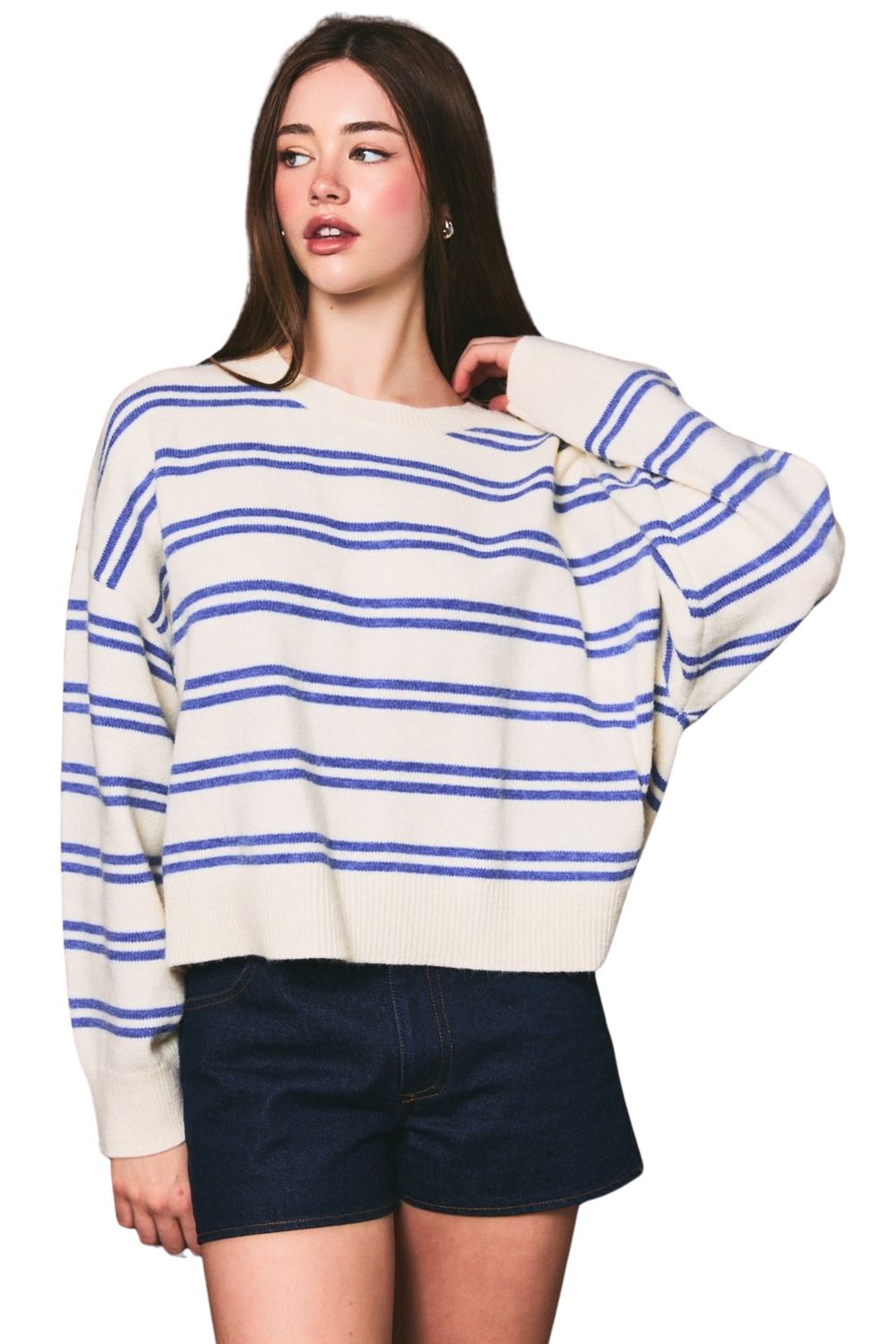 Cold Front Stripe Sweater