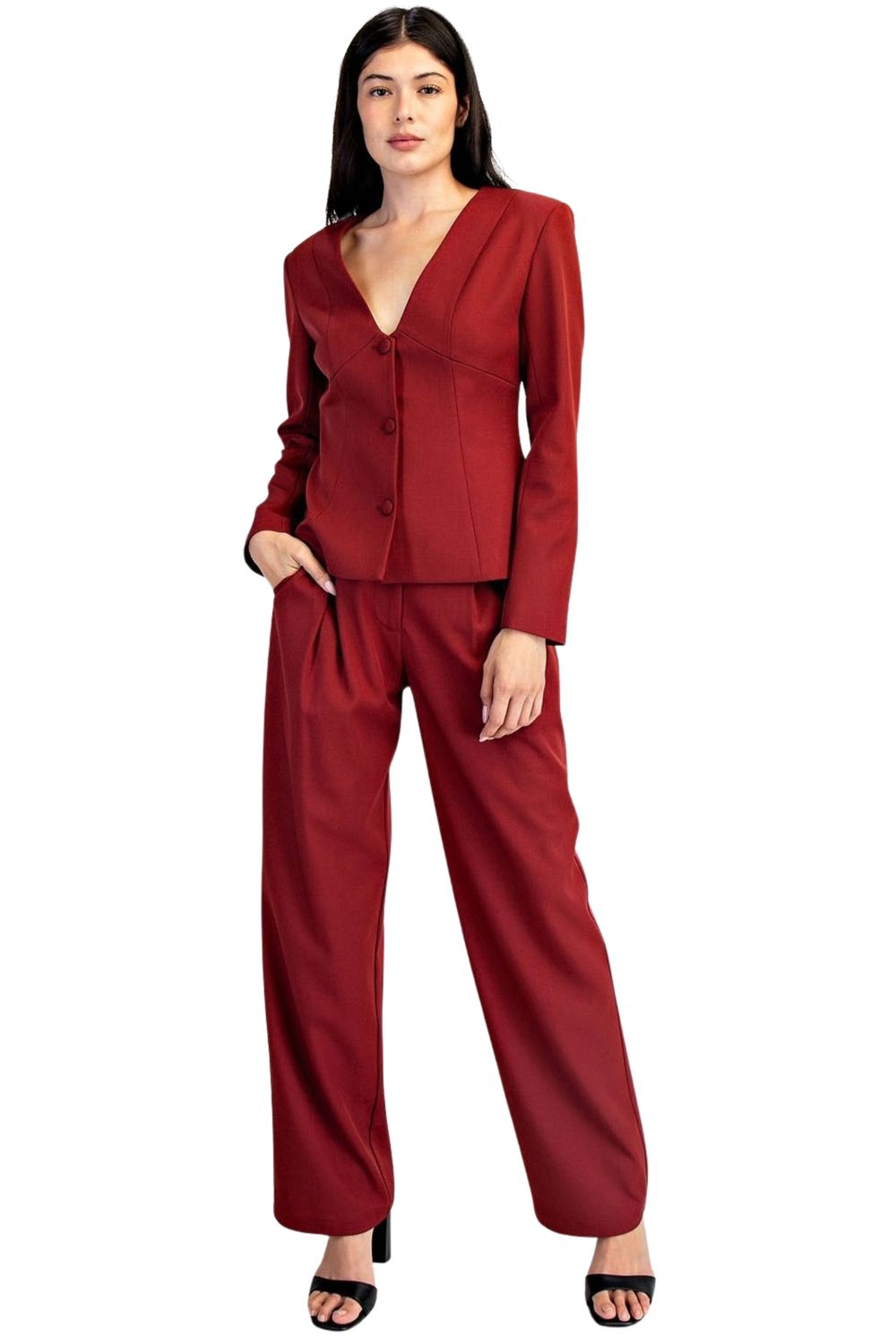 Valentina Pleated Trousers
