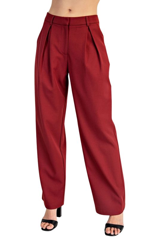 Valentina Pleated Trousers