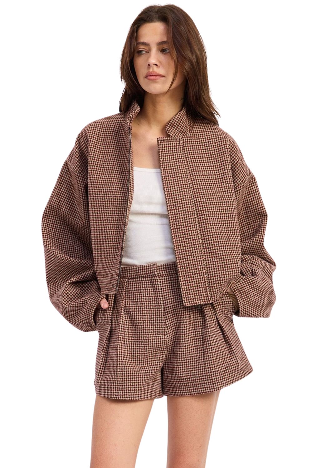 Halstead Houndstooth Jacket