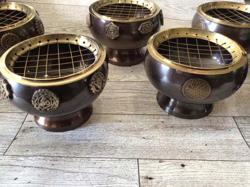 Brass Charcoal Burner