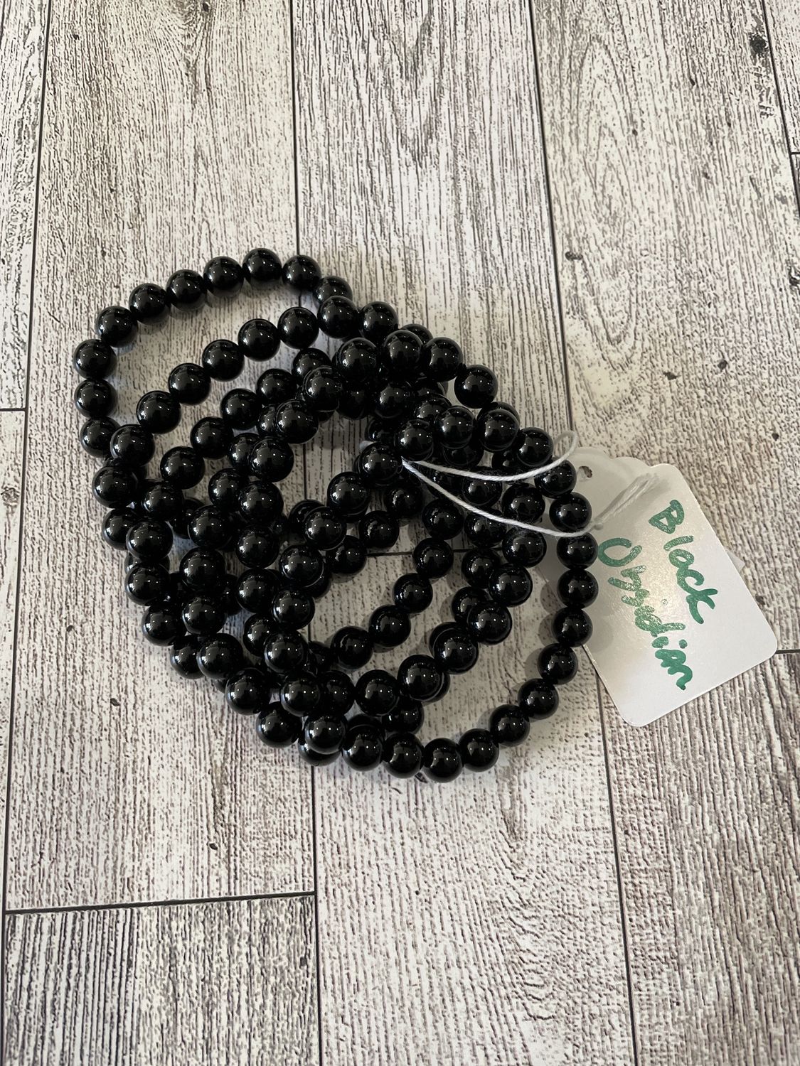 Black Obsidian Bracelet 