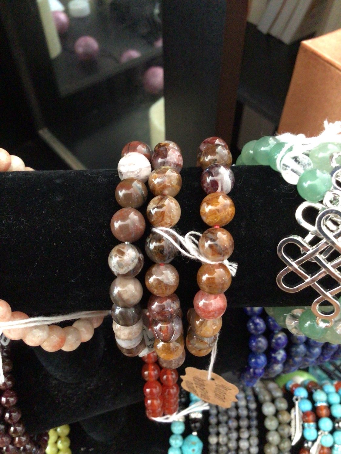 Golden Healer and Fire Quartz Bracelet