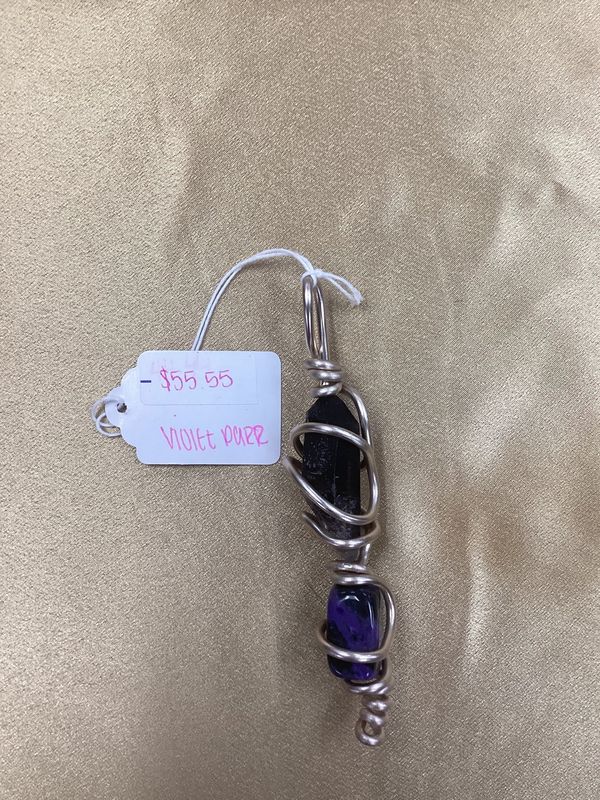 Violet Parr (Charoite, Smoky Quartz)