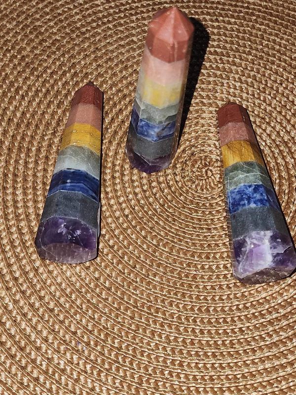 Chakra Bonded Polished Points