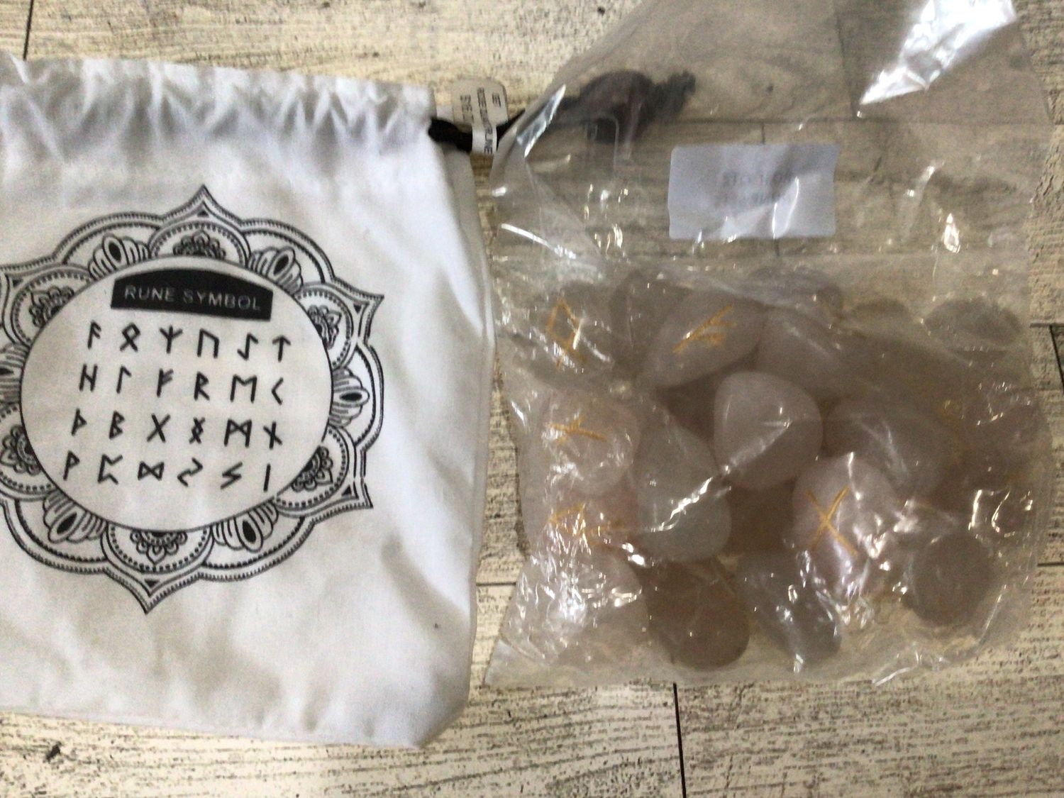 Rose Quartz  Rune Set
