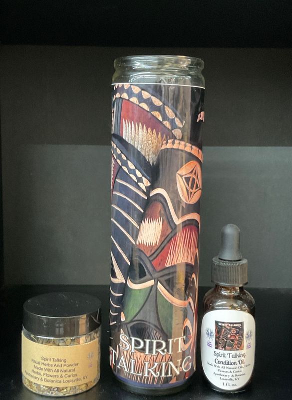 Spirit Talking Fixed Candle