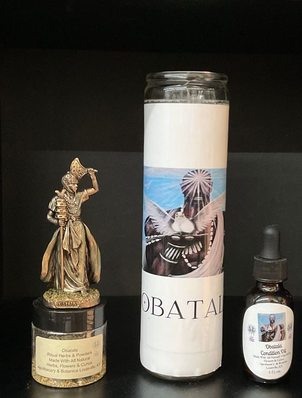 Obatala Fixed Candle