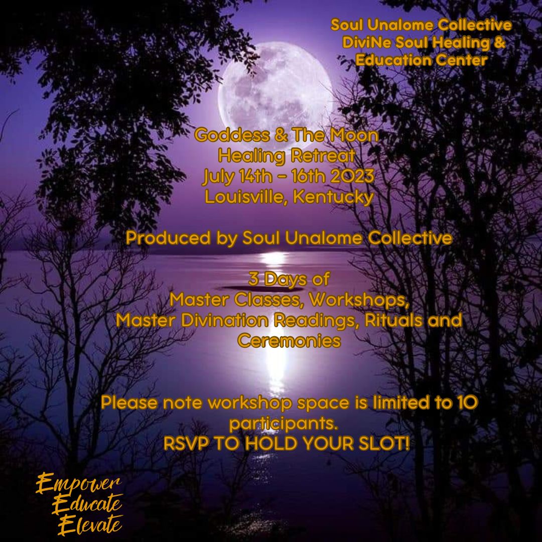 Goddess &amp; The Moon Retreat - Breakfast/Dinner &amp; Learn 