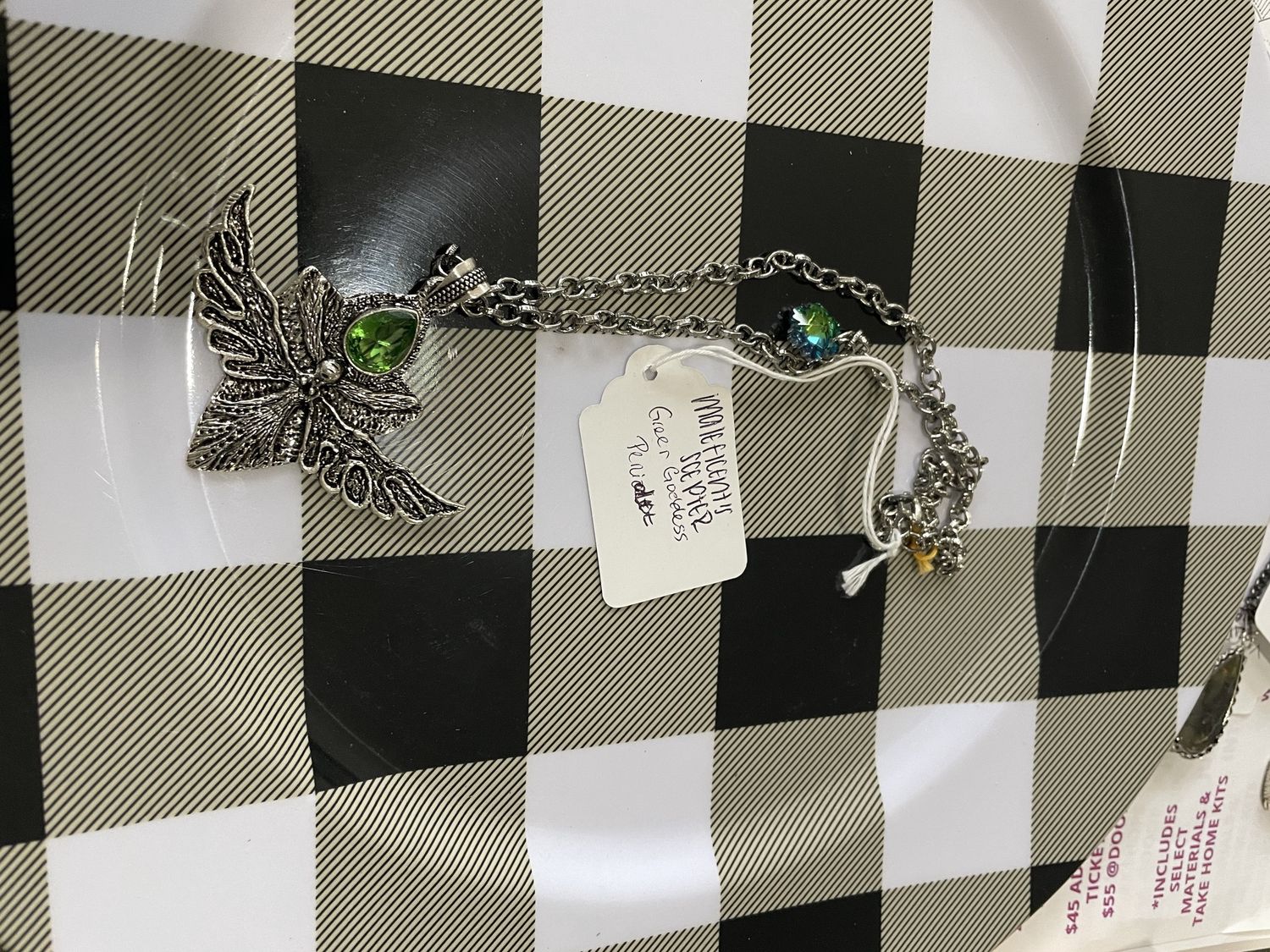 Maleficent's Scepter (Peridot Green Goddess)