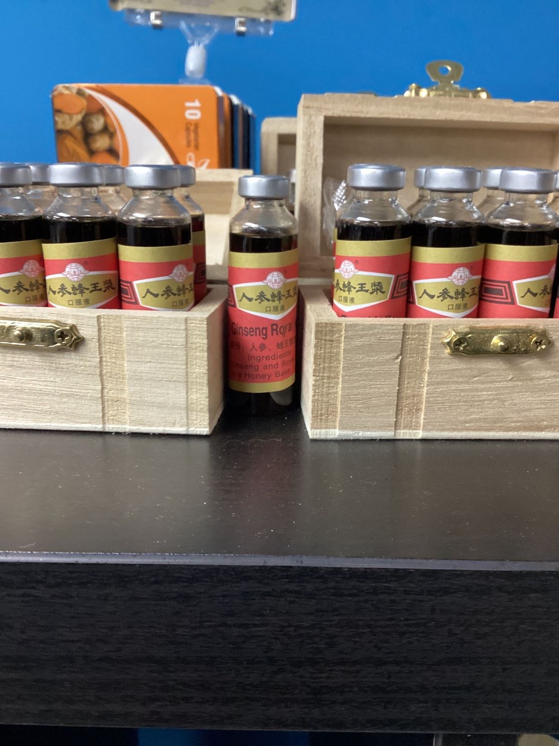 Ginger Royal Jelly Shots 