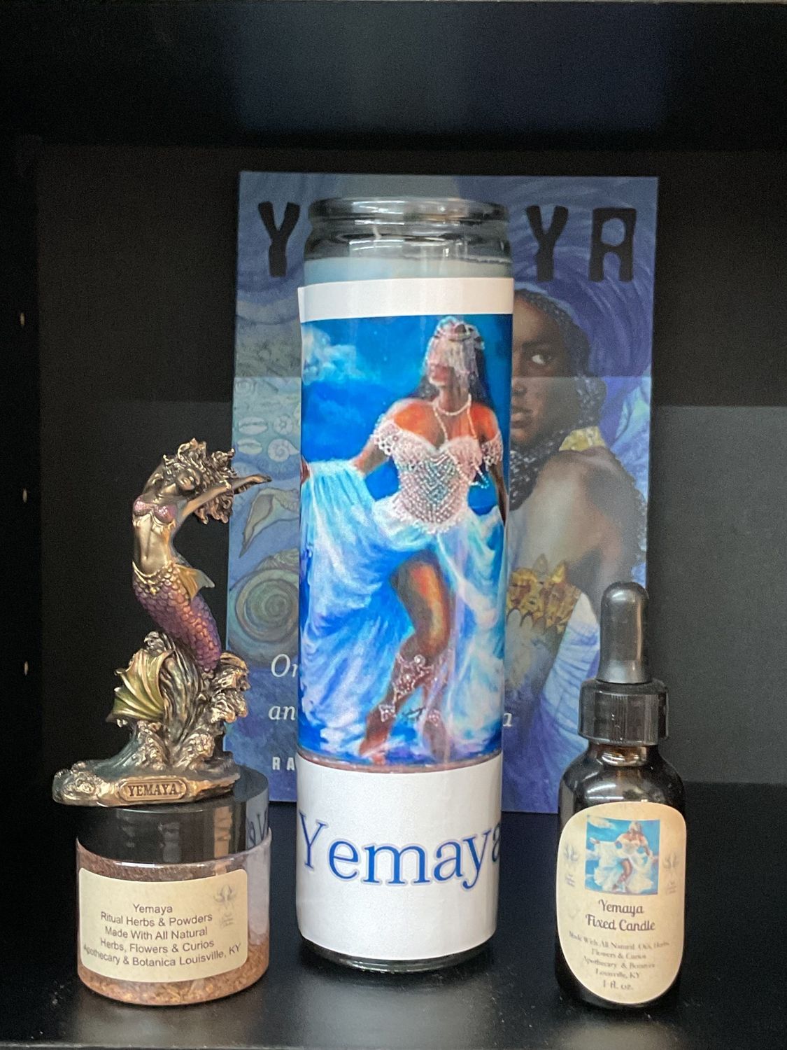 Yemaya Fixed Candle
