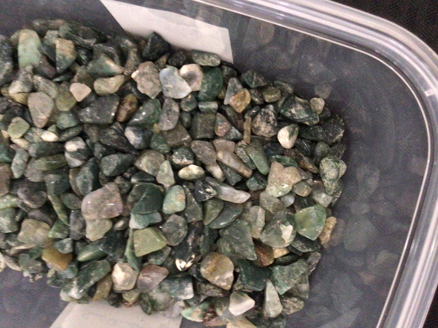 Moss Agate Chips