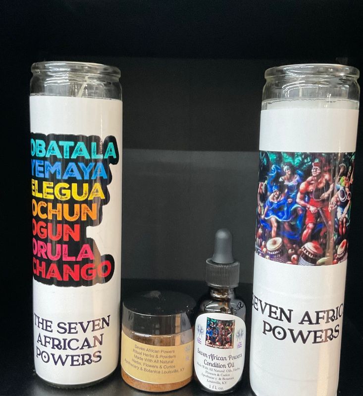 7 African Powers Fixed Candle
