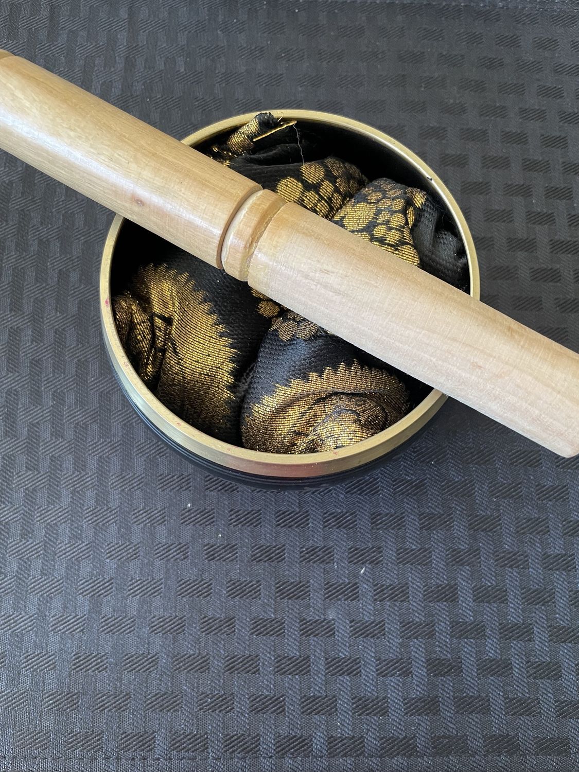 Black  Tibetan Singing Bowl