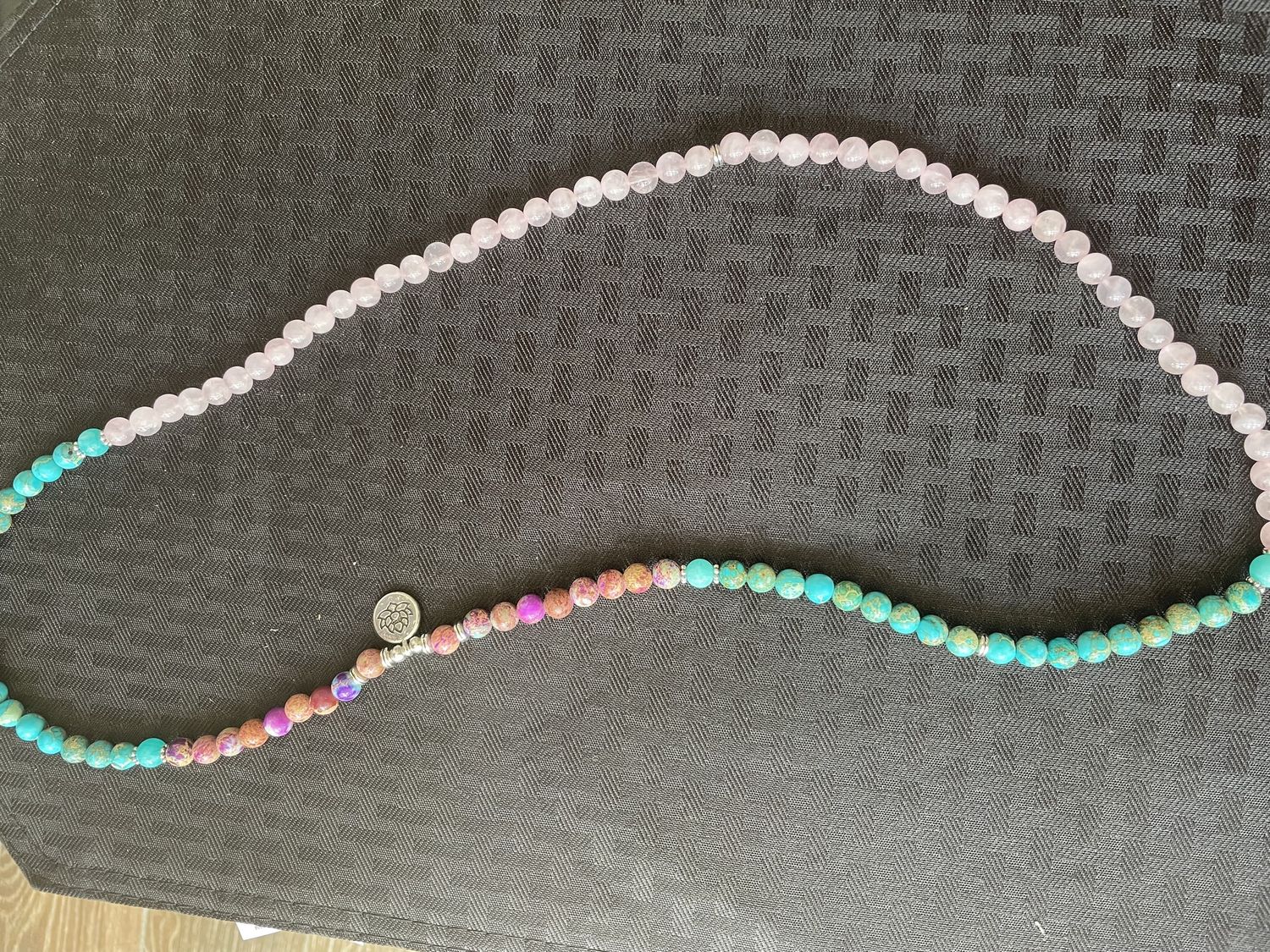 Bead Necklaces - Rebirth (Rose Quartz, Emperor Jasper, Turquoise &amp; Amazonite)