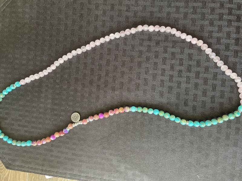 Bead Necklaces - Rebirth (Rose Quartz, Emperor Jasper, Turquoise &amp; Amazonite)