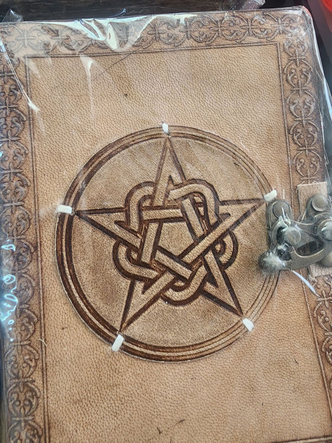 Leather Grimoires (size 7"x5")