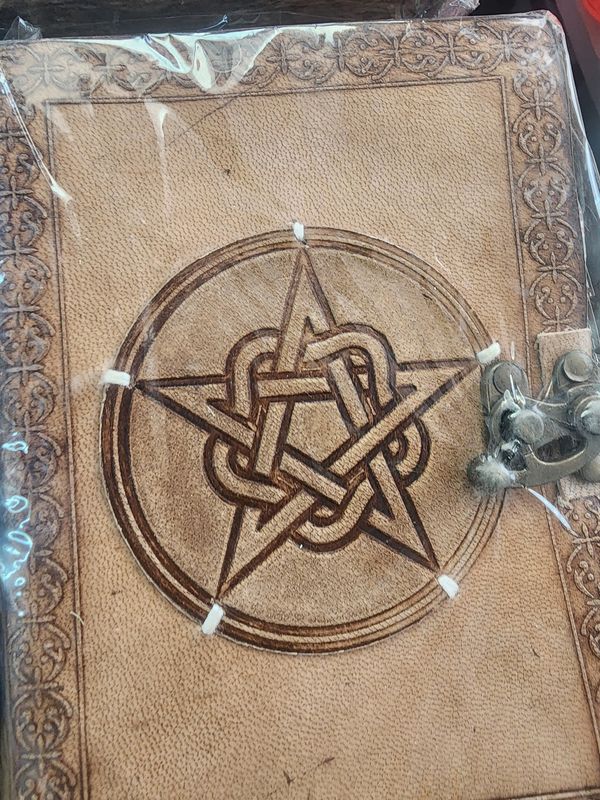 Leather Grimoires (size 7"x5")