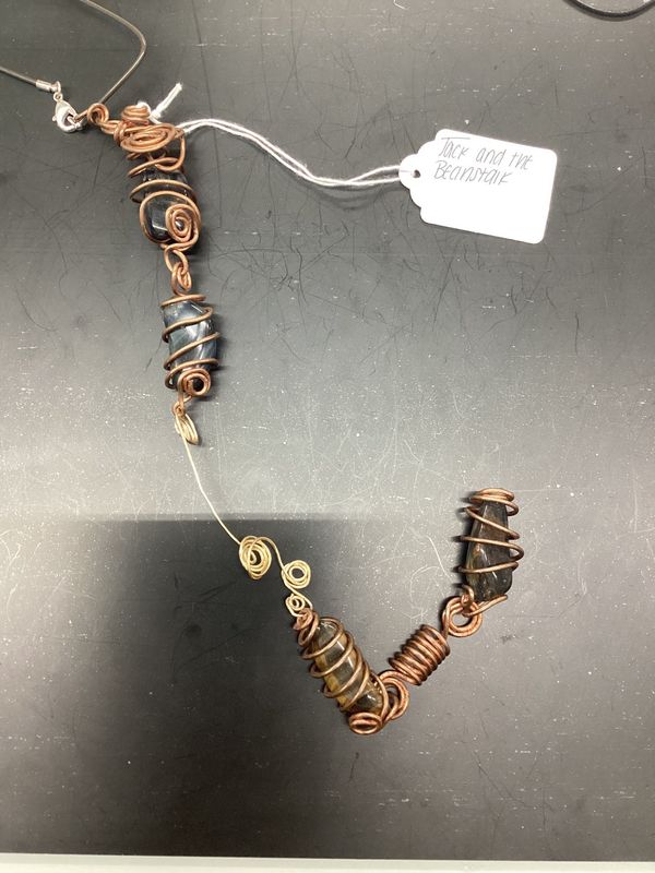 Jack and the Beanstalk ( Blue Tiger’s Eye)