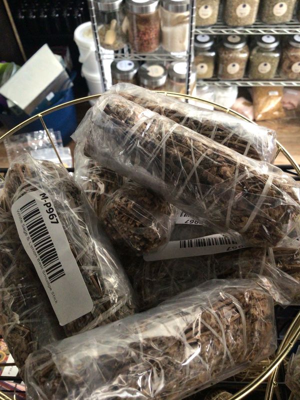 White Sage and Lemon Basil 4"