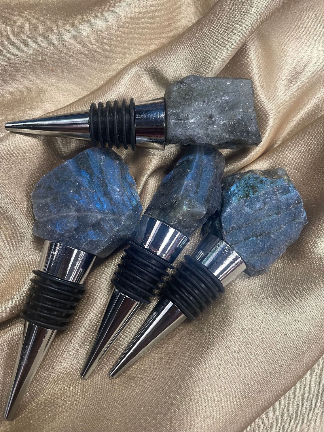 Labradorite Bottle Stoppers (Rough)
