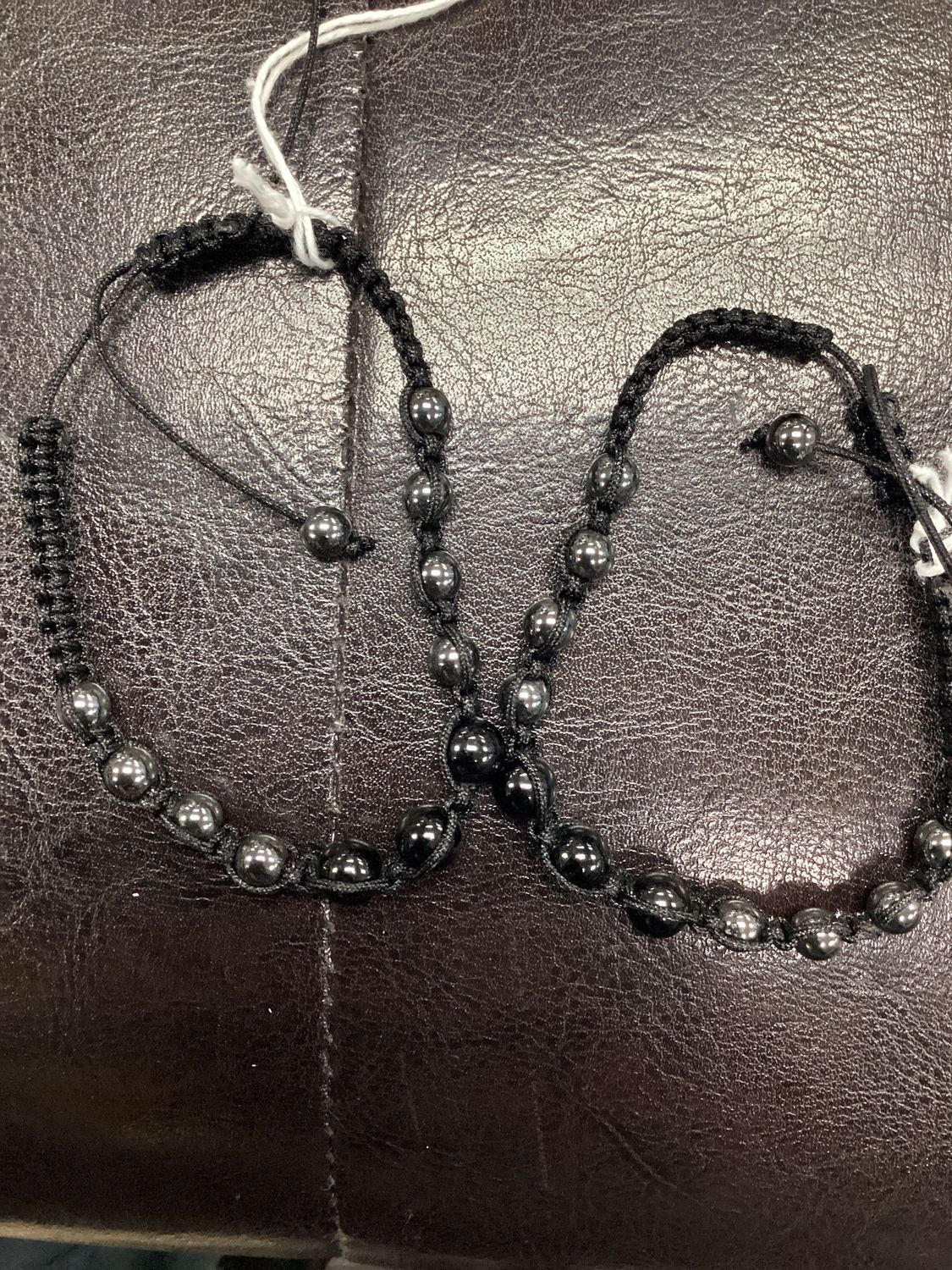 Hematite Obsidian Bracelet