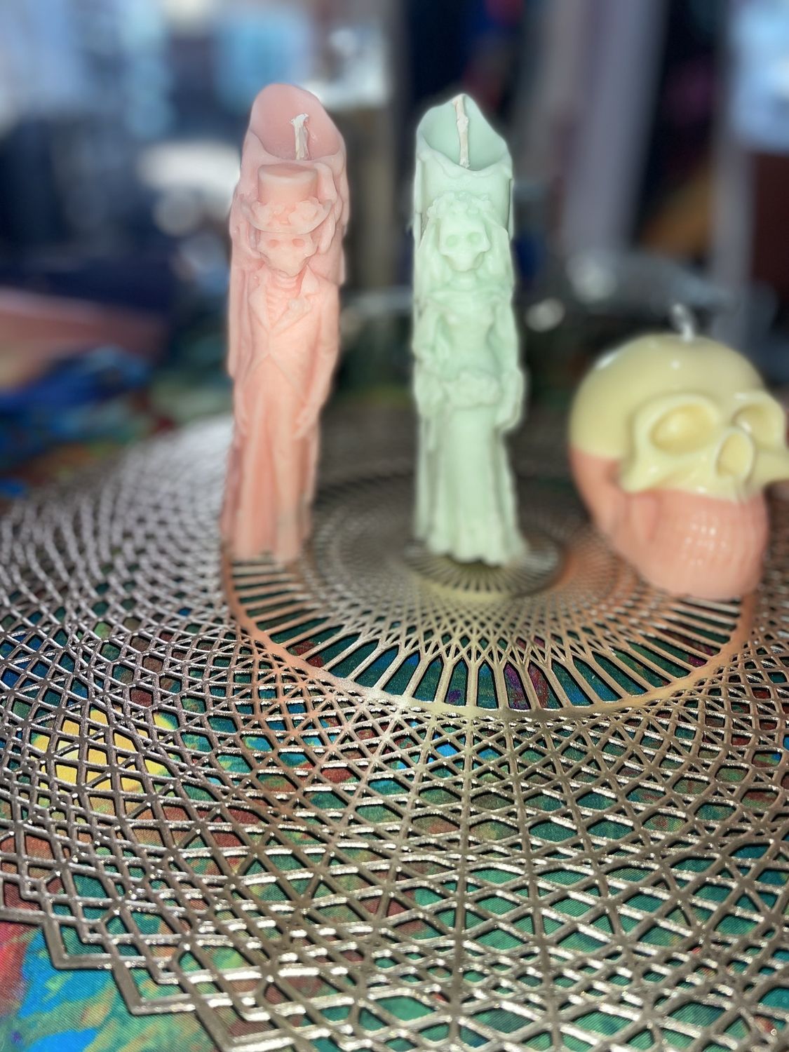 Corpse Wedding Candle