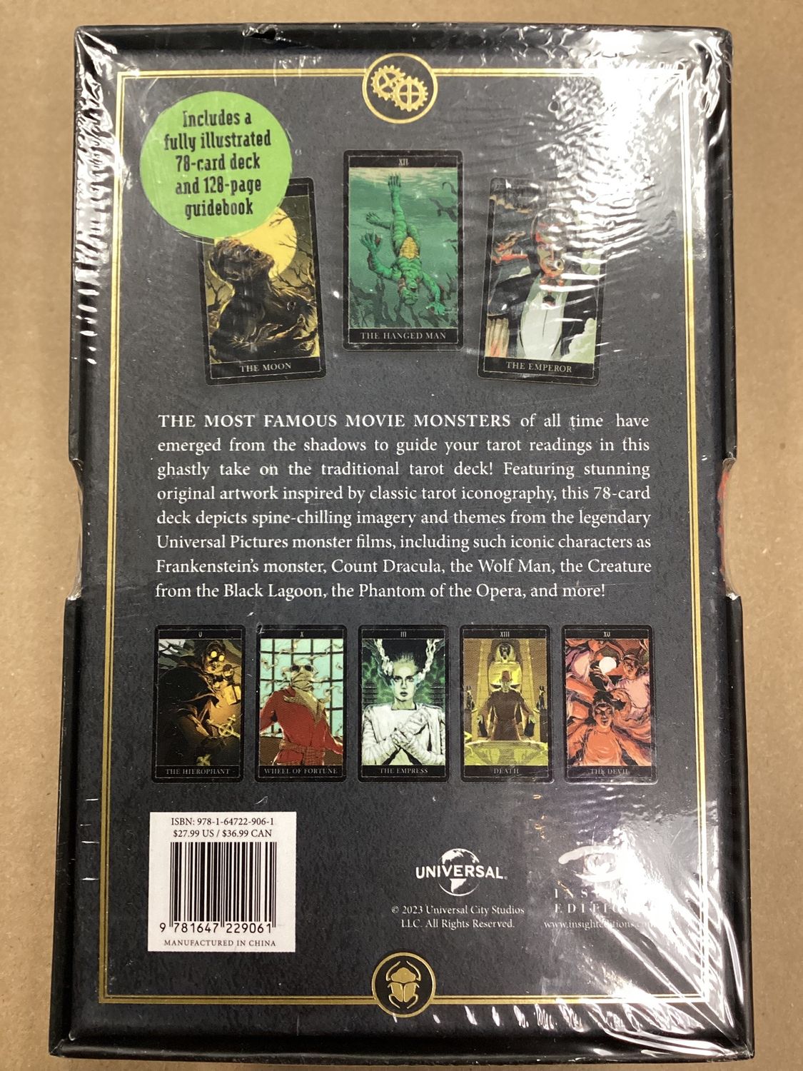 Universal Monsters Tarot Deck