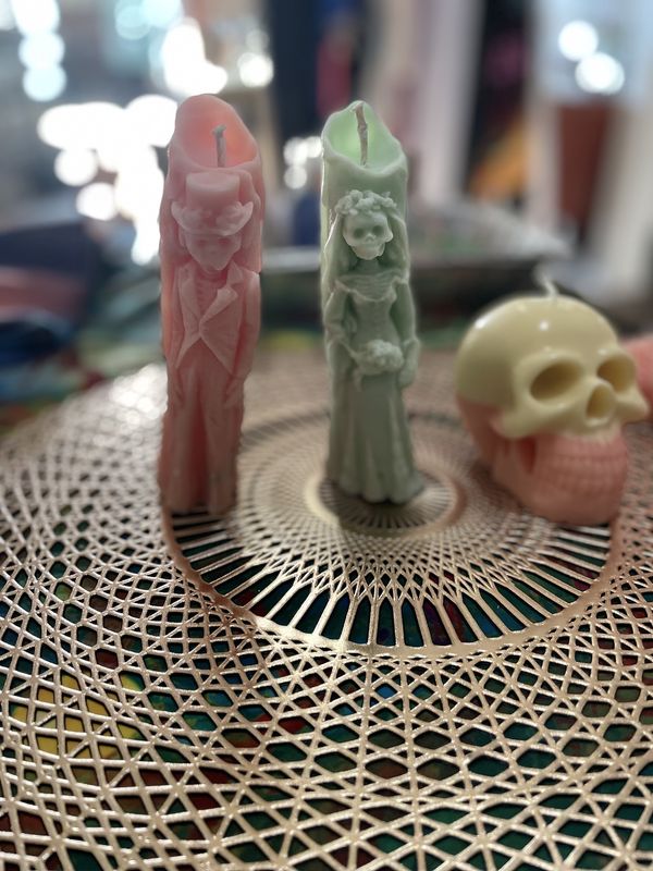 Corpse Wedding Candle