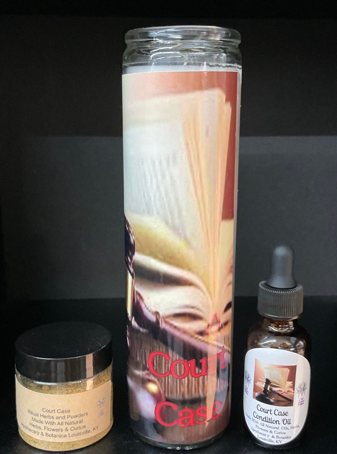 Court Case Fixed Candle