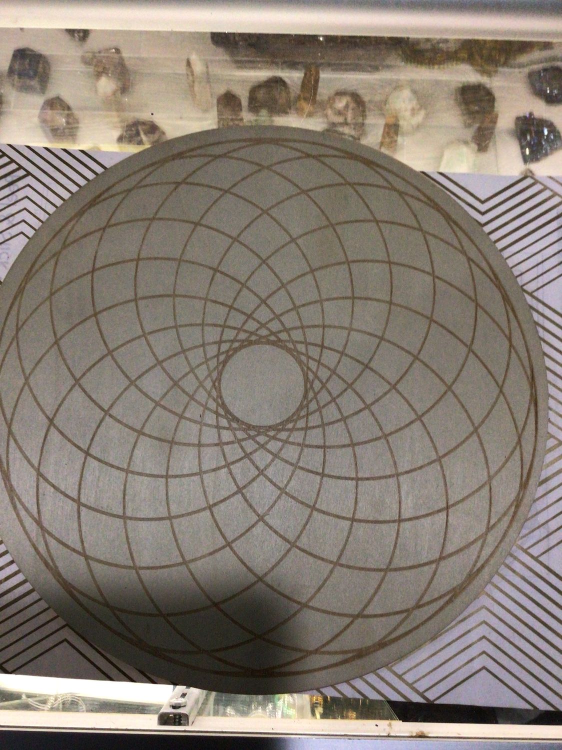 Wood Crystal Grids 