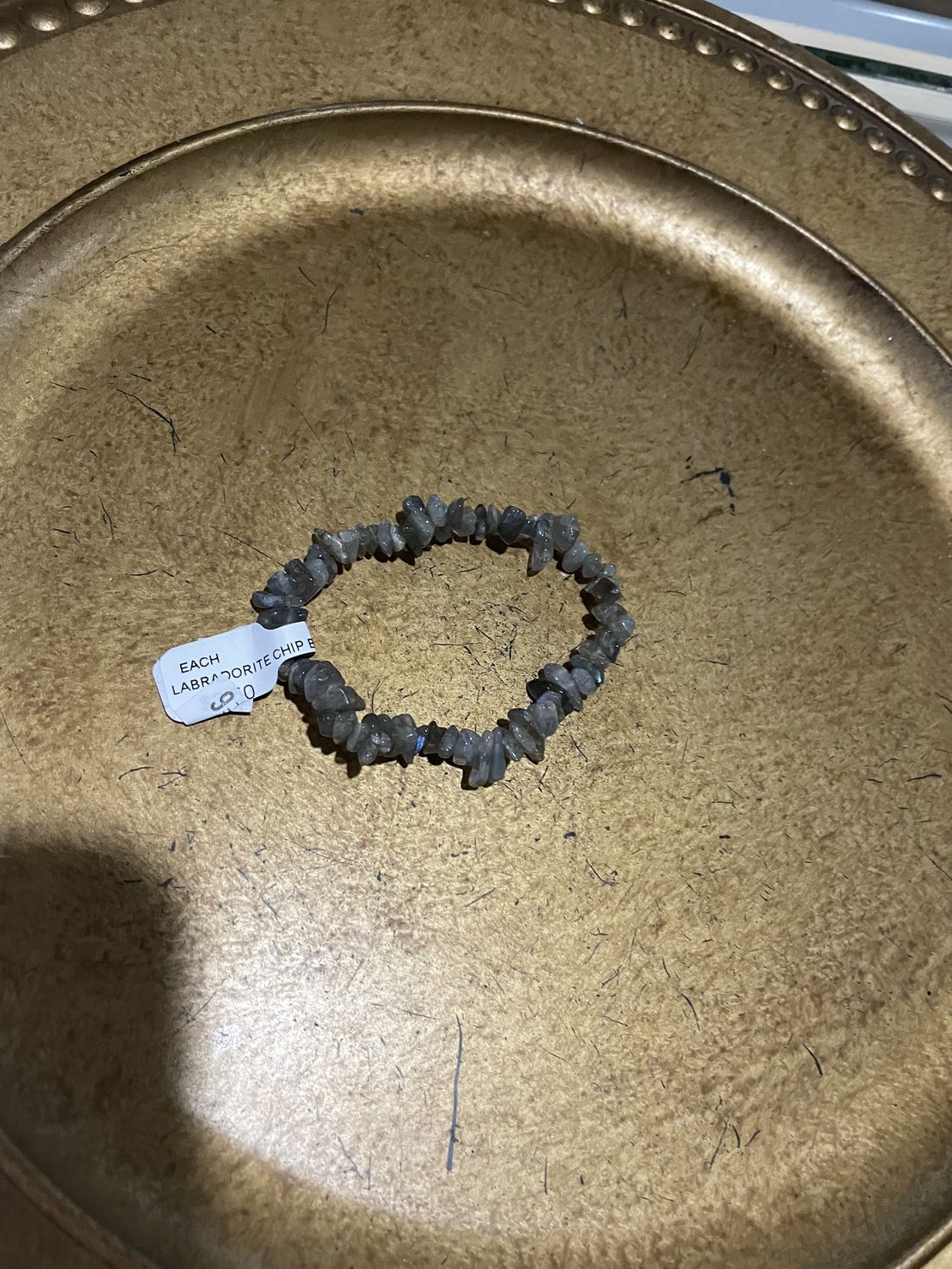 Labradorite Chip Bracelet