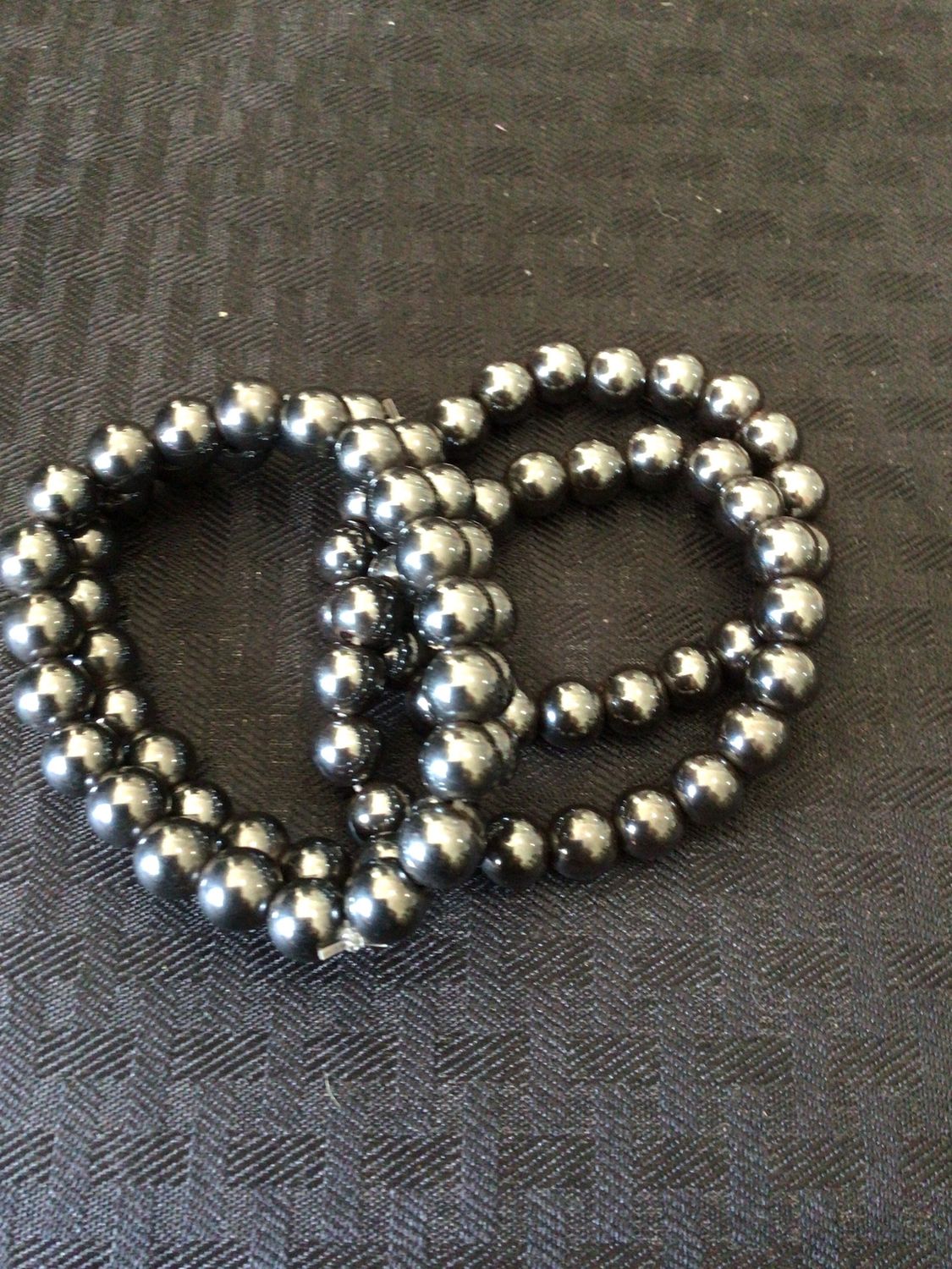 Hematite Bracelet - Rd. Magnetic