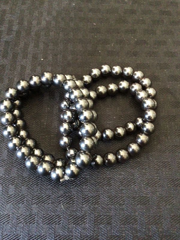 Hematite Bracelet - Rd. Magnetic