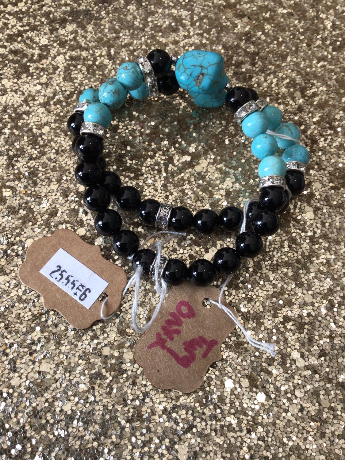 Turquoise Onyx Bracelet