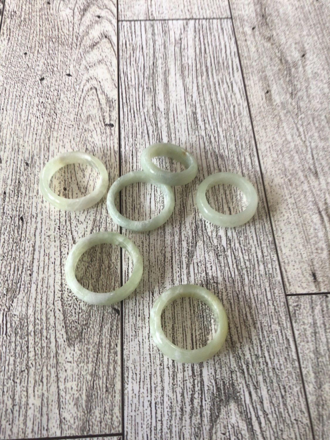 Burmese Jade Rings