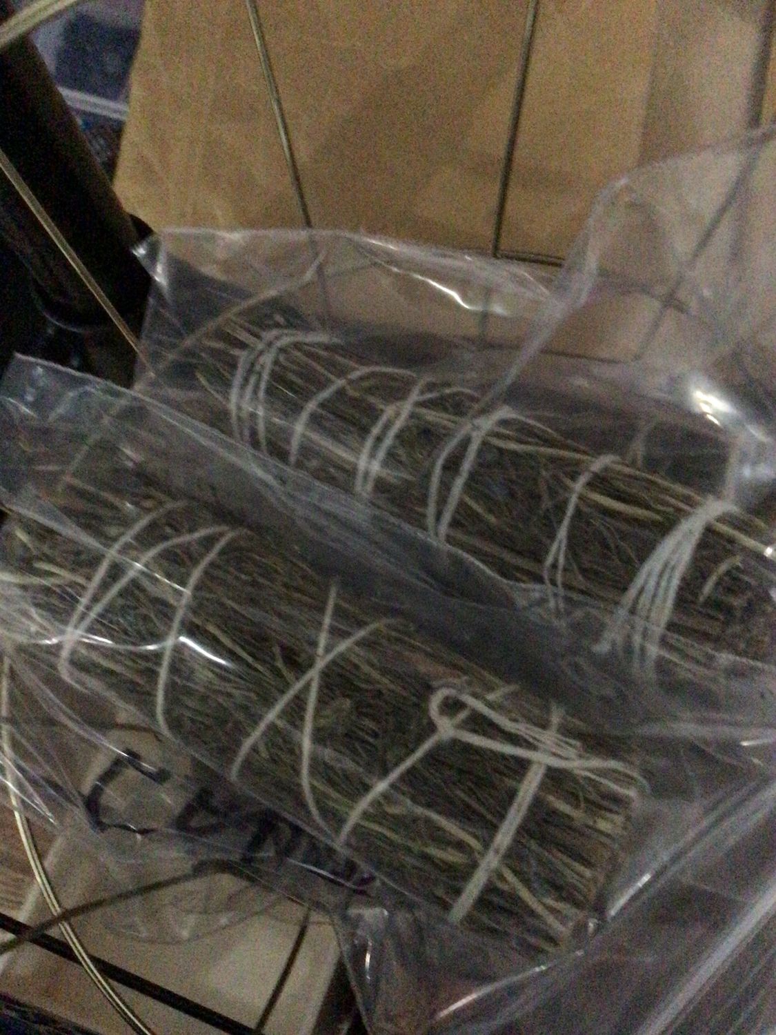 Copal Scented Colored Sage 4"