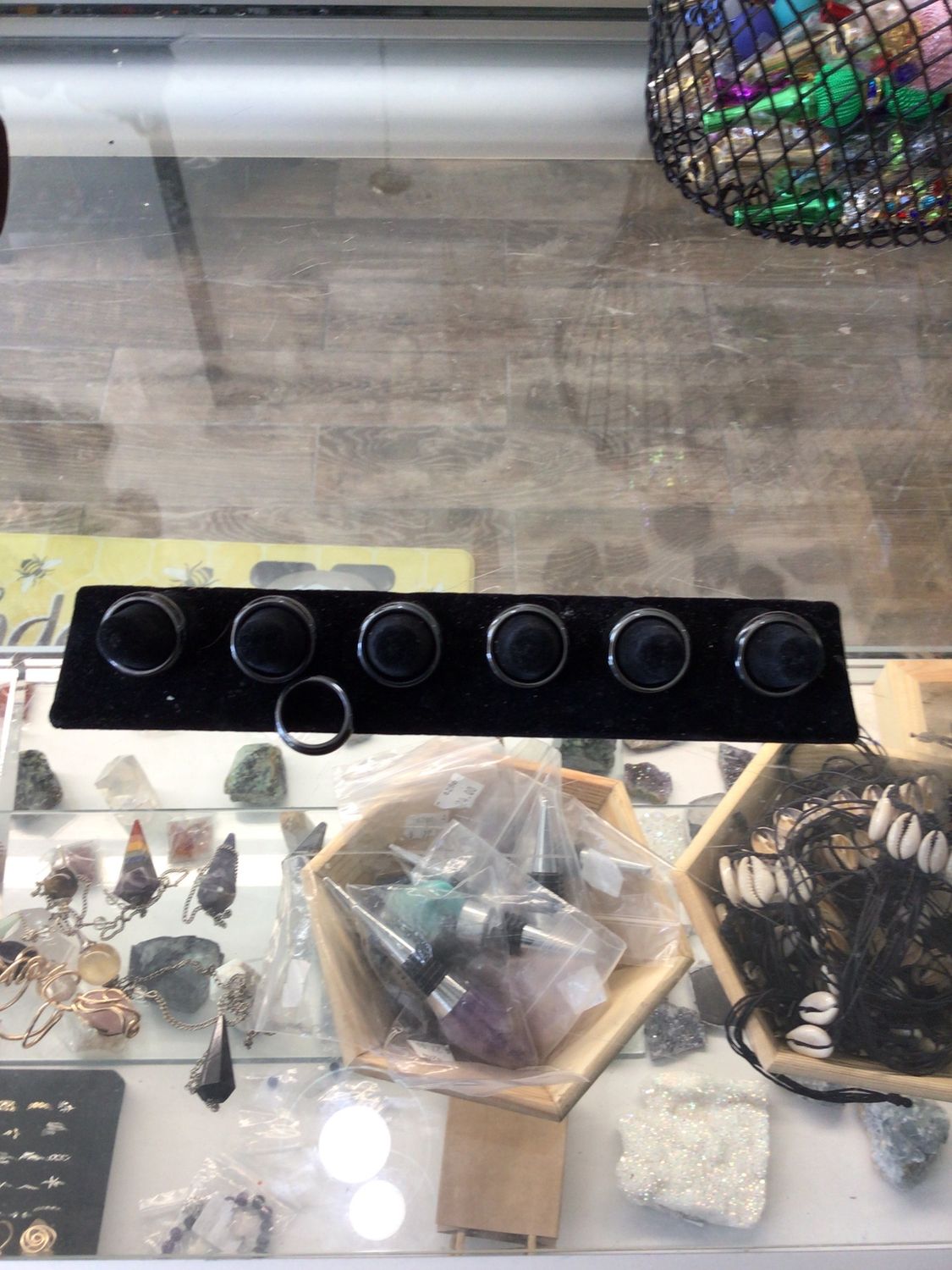 Hematite Rings