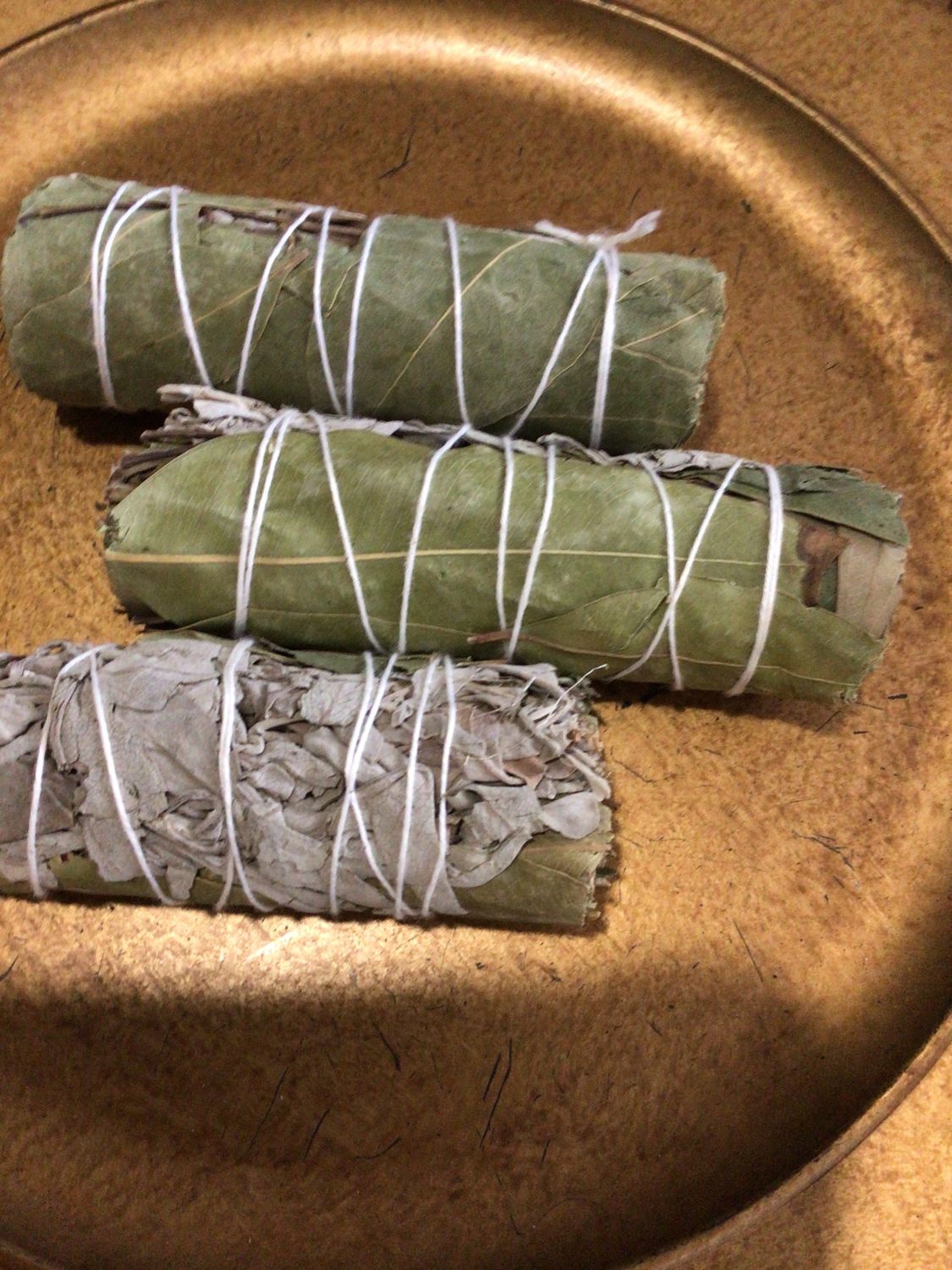 Eucalyptus and White Sage 4"