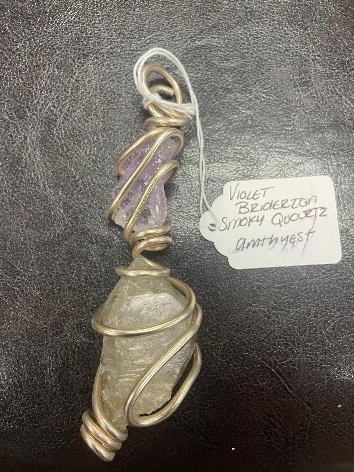 Violet Bridgerton (Smoky Quartz, Amethyst)