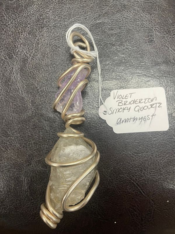 Violet Bridgerton (Smoky Quartz, Amethyst)