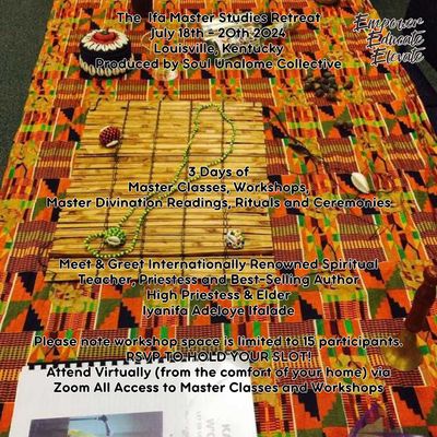 Ifa Master Studies Retreat - Lunch & Learn: Working with Oracles: Master Class on Obi Divination