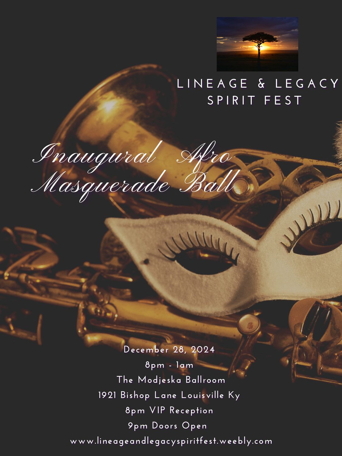 Afro Masquerade Ball - VIP Table for 2