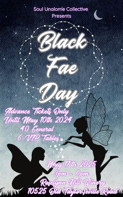 Black Fae Day - General